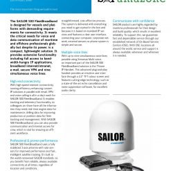 Alternative view of Inmarsat Fleet One Sailor 500
