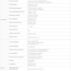 Alternative view of DMR Business Digital Mobile Radio MD61X